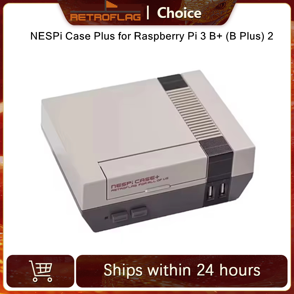 Turing Pi 2 - Retroflag NESPi ケース プラス機能付き電源ボタン、安全シャットダウン機能付き、RetroPie Raspberry Pi