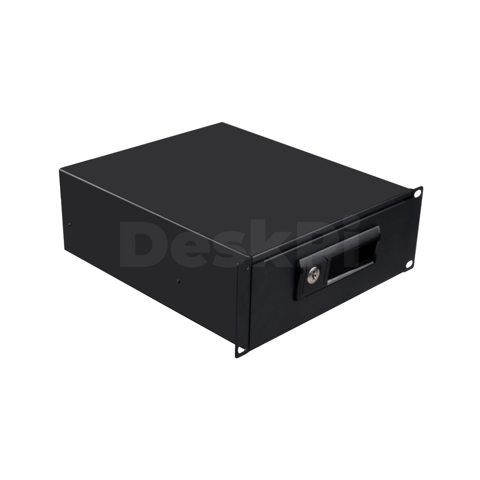 Deskpi Super6C - DeskPi RackMate 2U ラックマウント ロック可能な引き出し、10 インチ