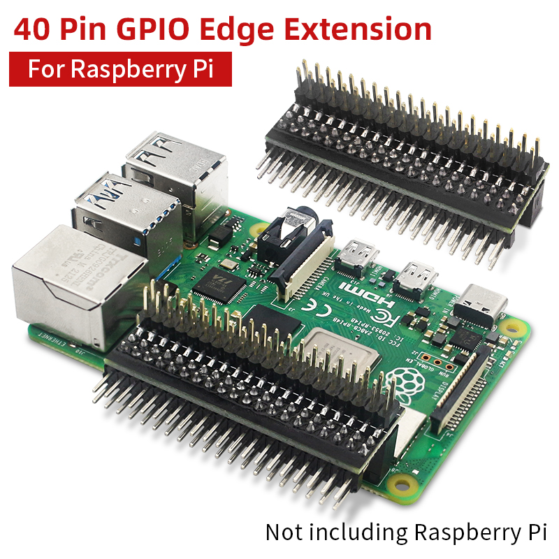 Turing Pi 2 - ラズベリーパイ40ピンgpio拡張ヘッダ複列直角gpioエッジ拡張コネクタパイ4B 3B + 3Bゼロ2ワット
