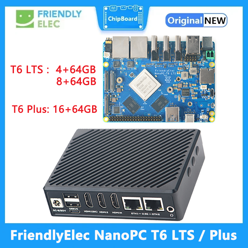 FriendlyElec NanoPC T6 LTS/Plu - Nanopc T6 16Gb のレビューと価格