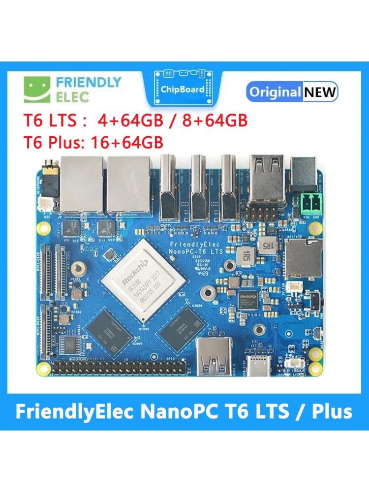 FriendlyElec NanoPC T6 LTS/Plu - Nanopc T6 16Gb のレビューと価格