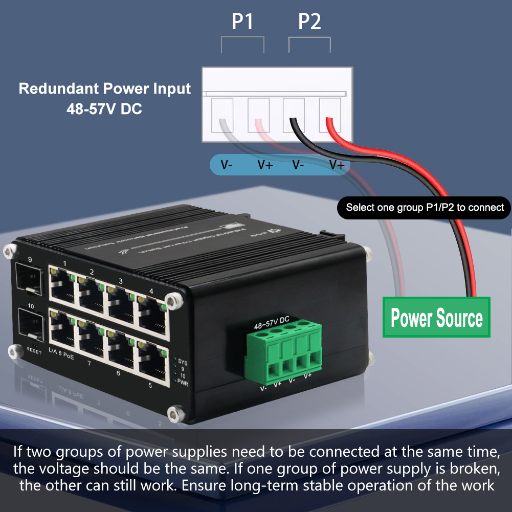 マネージドPoEスイッチ 8ポート 10/100/1000T - Managed Gigabit Poe Switch 8 Port 802.3At のレビューと価格