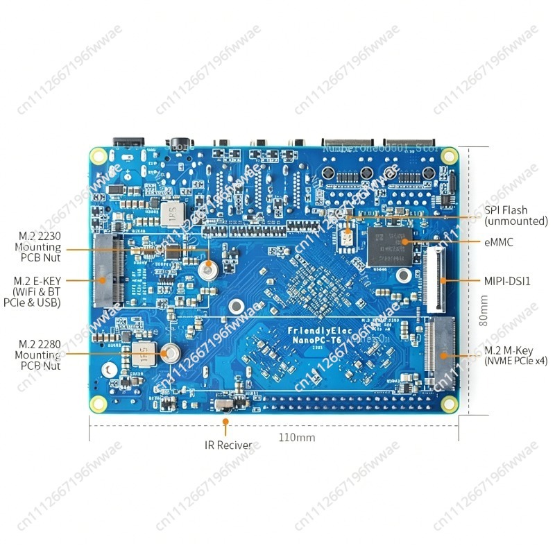 NanoPC T6 開発ボード RK3588 16GB RA - Nanopc T6 16Gb のレビューと価格