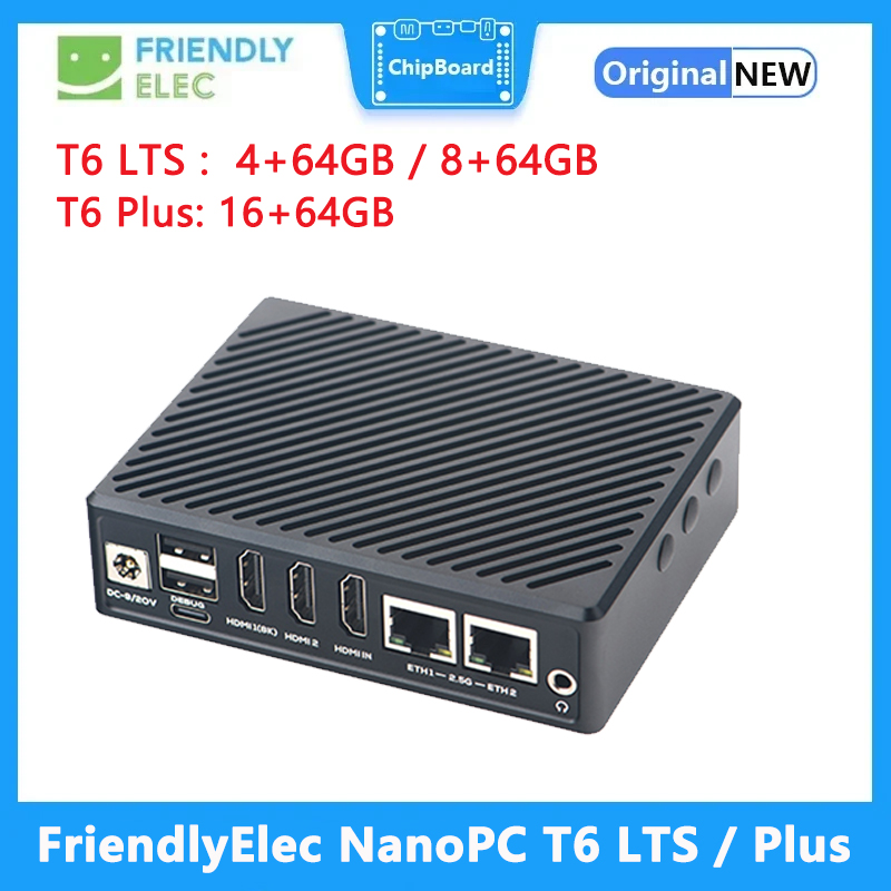 FriendlyElec NanoPC T6 LTS/Plu - Nanopc T6 16Gb のレビューと価格