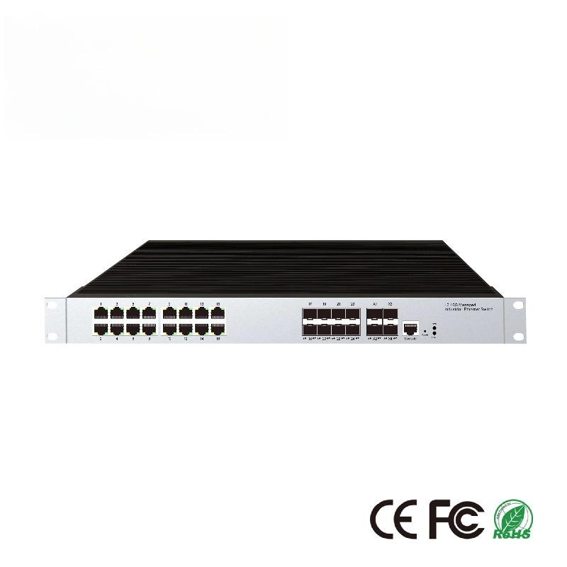 16-RJ45ポート産業用マネージドイーサネットスイッチ、8 - Sfp+ 10G Managed Switch 8 Port のレビューと価格