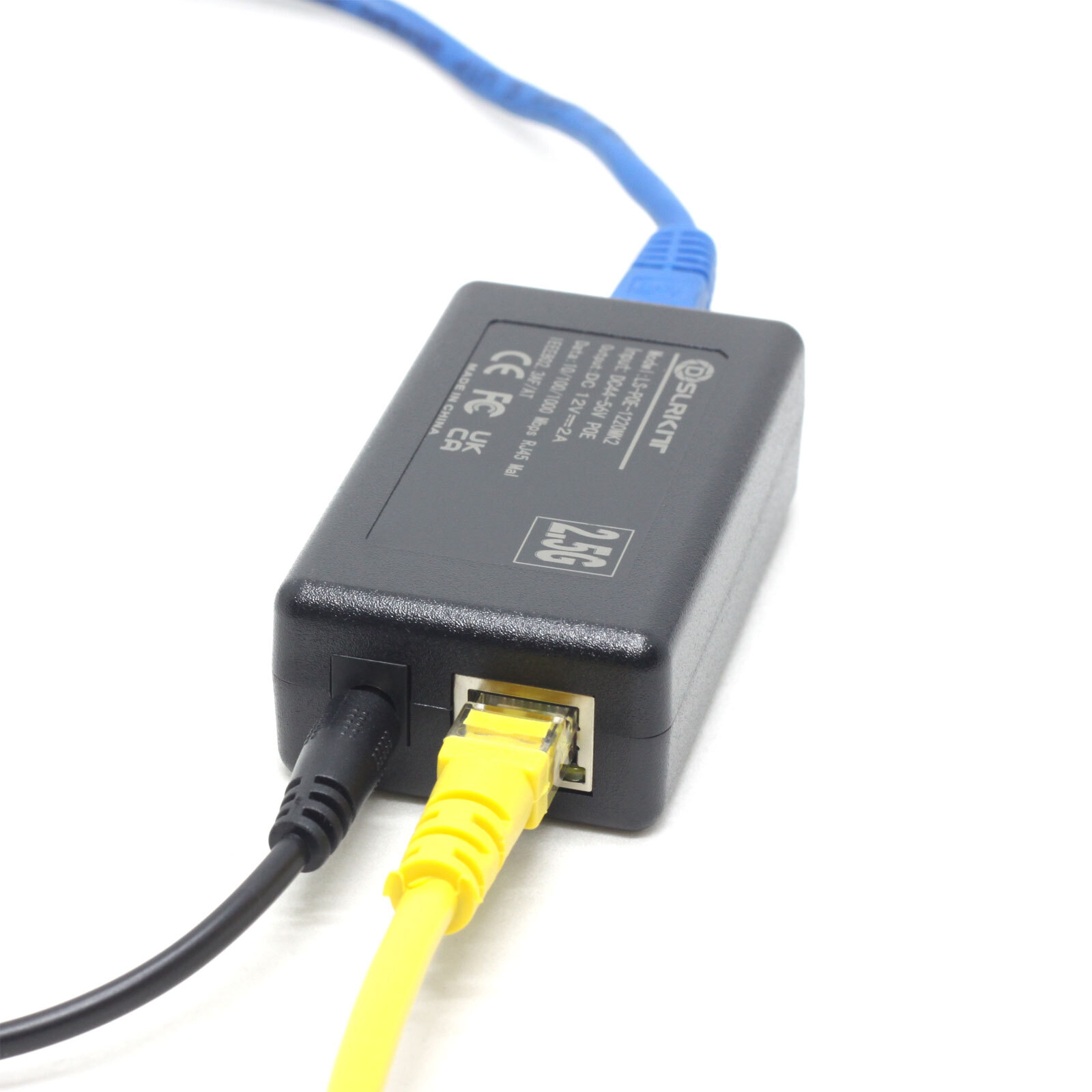 2.5G ギガビット アクティブ PoE スプリッター 12 - Active Poe Splitter Gigabit 12V 2A のレビューと価格