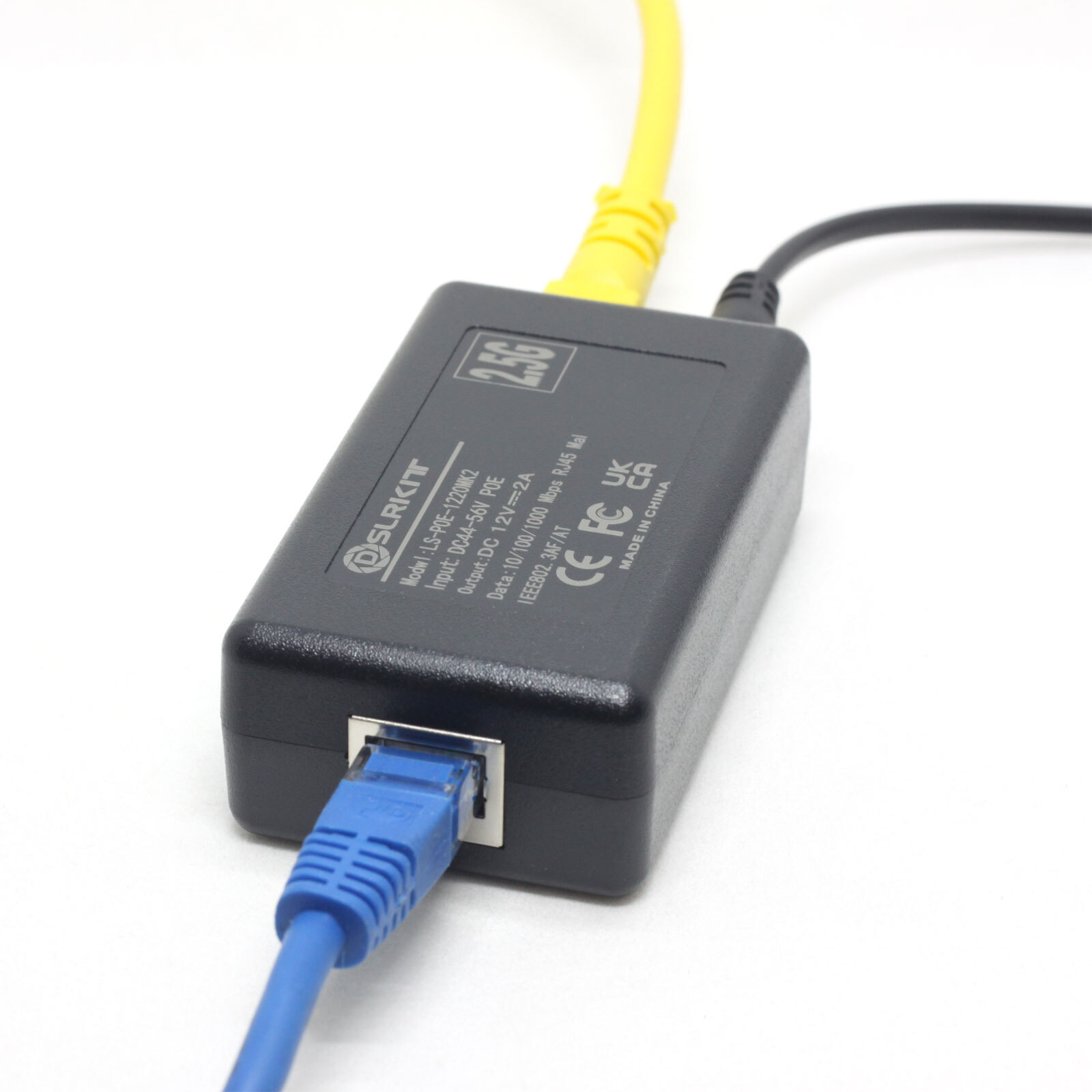 2.5G ギガビット アクティブ PoE スプリッター 12 - Active Poe Splitter Gigabit 12V 2A のレビューと価格