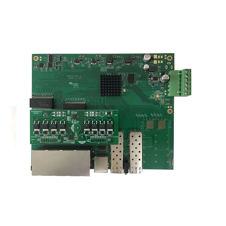 8ポート 10/100/1000Mbps 産業用エンタープラ - Sfp+ 10G Managed Switch 8 Port のレビューと価格