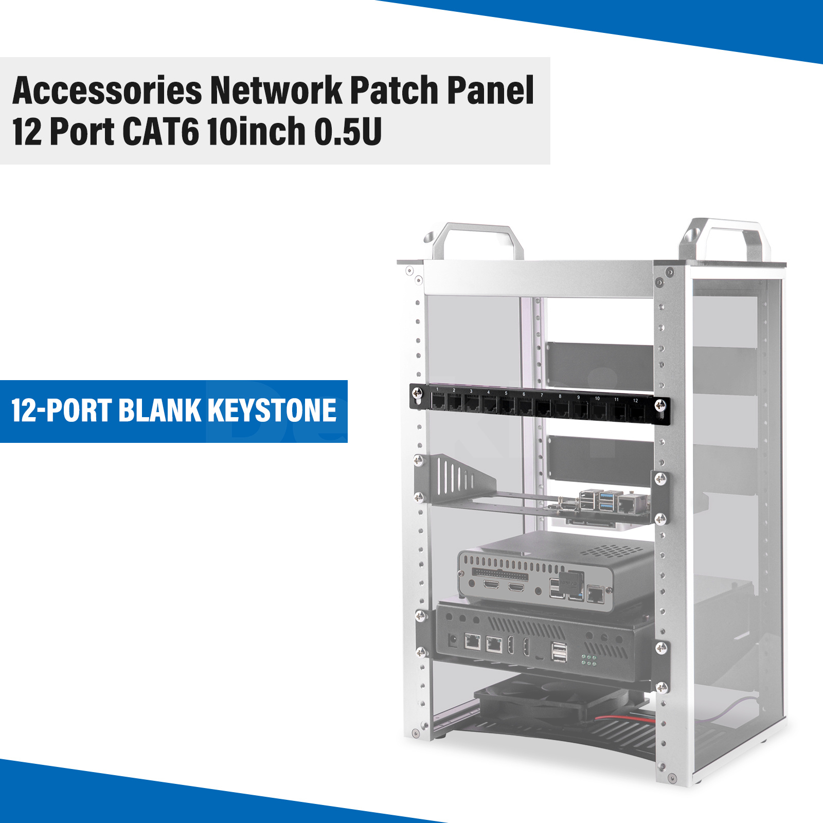 DeskPi Rackmate アクセサリ 12 ポート パ - Deskpi Super6C のレビューと価格