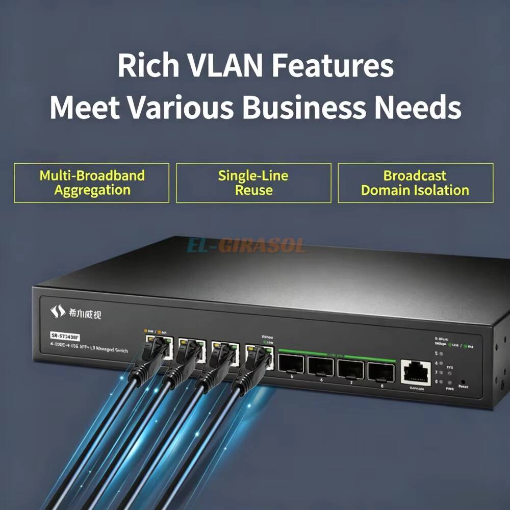 Sirivision 8ポート 10G SFP+ L3 マネ - Sfp+ 10G Managed Switch 8 Port のレビューと価格