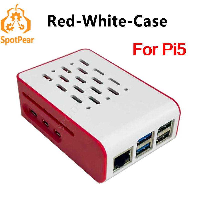 Raspberry Pi 5 赤白冷却ケース 公式アクティブ - Raspberry Pi 5 8Gb のレビューと価格
