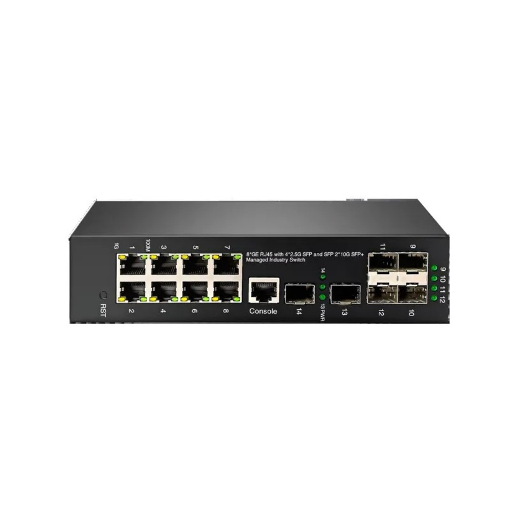 産業用グレードの10GマネージドPoEスイッチ、8つのギガビ - Sfp+ 10G Managed Switch 8 Port のレビューと価格