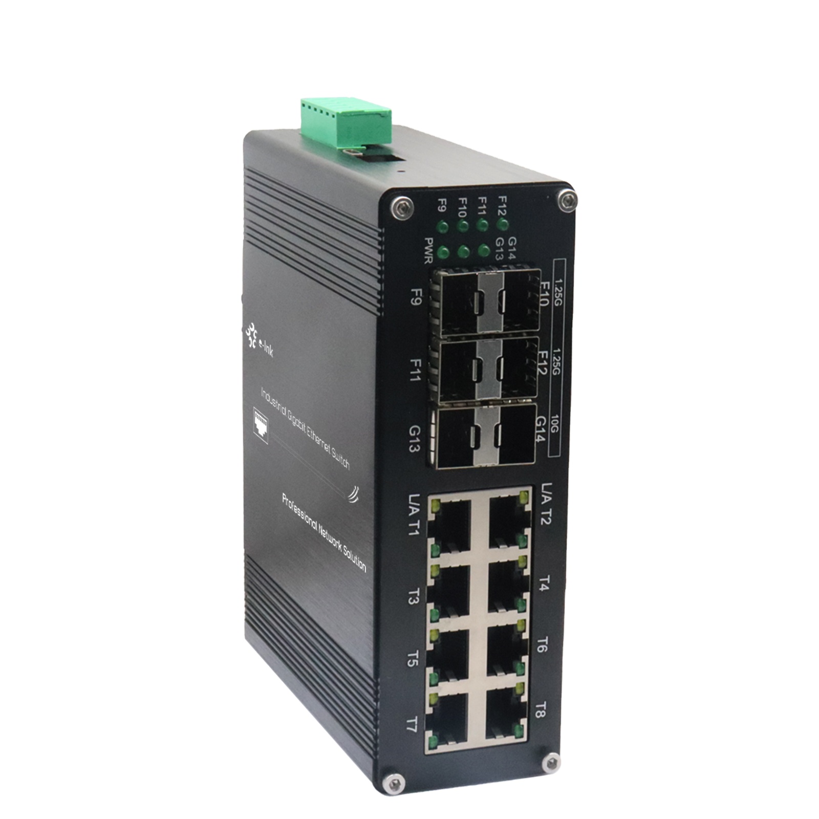 産業用 L2+ 8ポート 10/100/1000T + 4ポ - Sfp+ 10G Managed Switch 8 Port のレビューと価格