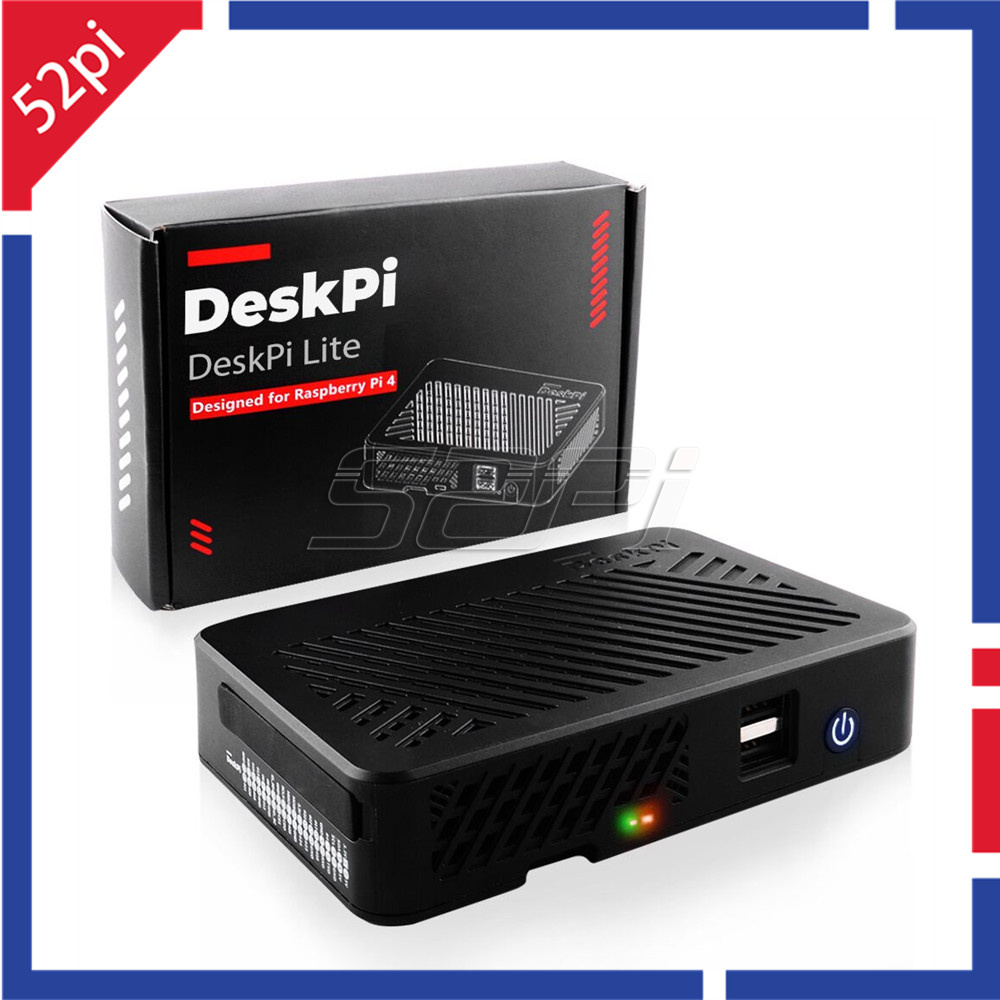モデル4の白いプラスチックベンチレーター,グピオ拡張ボードと - Deskpi Super6C のレビューと価格