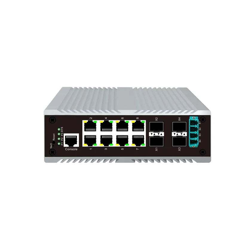 8ポートPoE産業用管理スイッチ、4つの10G SFPアップ - Sfp+ 10G Managed Switch 8 Port のレビューと価格