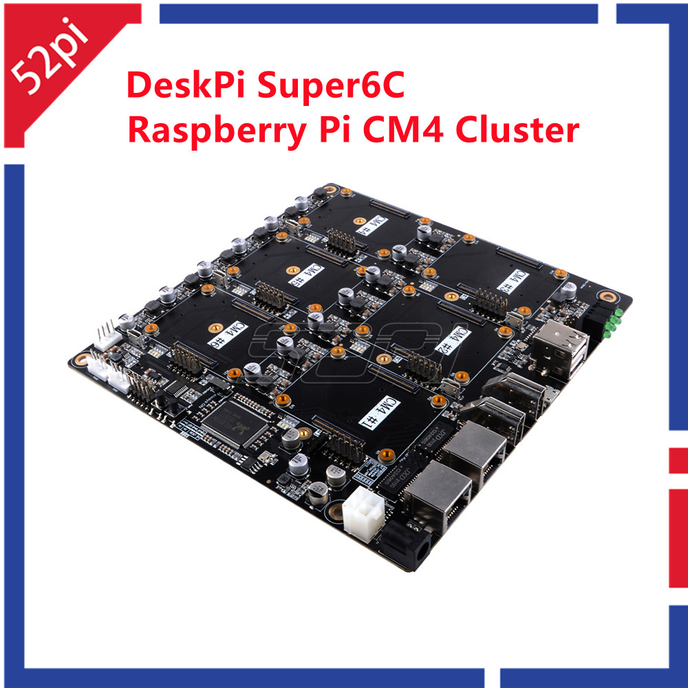 52Pi New DeskPi Super6C Raspbe - Deskpi Super6C のレビューと価格