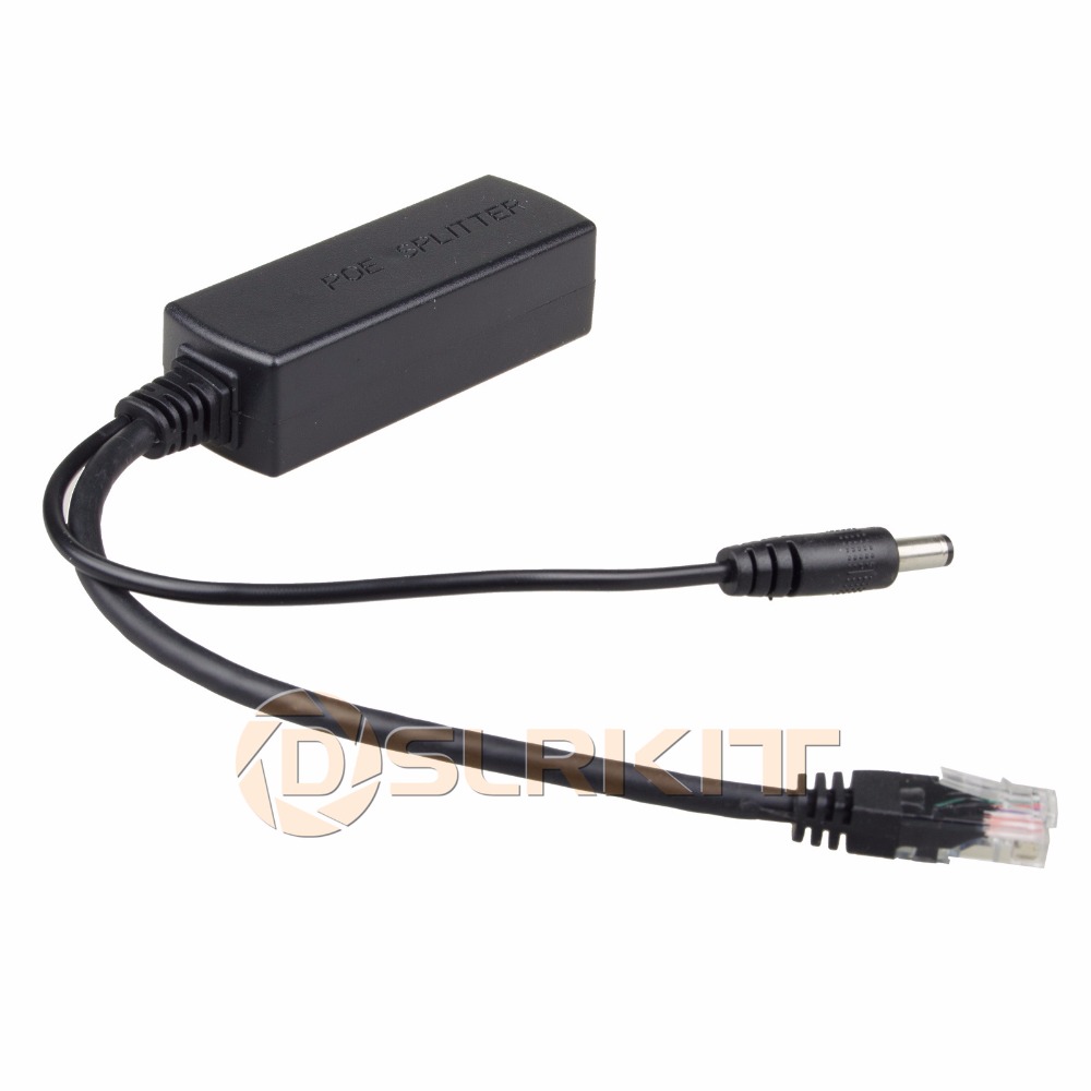 DSLRKIT ギガビットアクティブ PoE スプリッタパワ - Active Poe Splitter Gigabit 12V 2A のレビューと価格